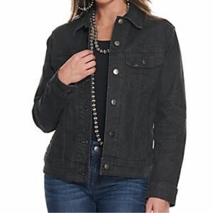 Lee Women's black Jean Jacket